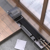 Внутрипольный конвектор KZTO Бриз В Нерж 24V 260x80x2300